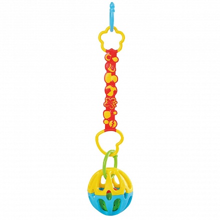 Развивающая игрушка-подвеска Мяч-погремушка 